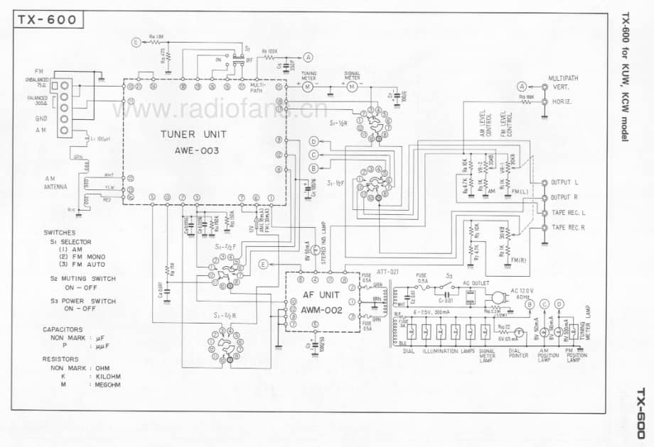 Pioneer-TX-600-Schematic电路原理图.pdf_第3页
