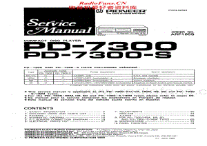 Pioneer-PD-7300-Service-Manual电路原理图.pdf