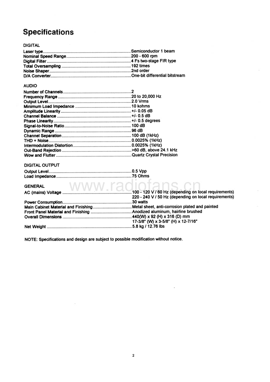 Rotel-RCD-945AX-Service-Manual电路原理图.pdf_第3页