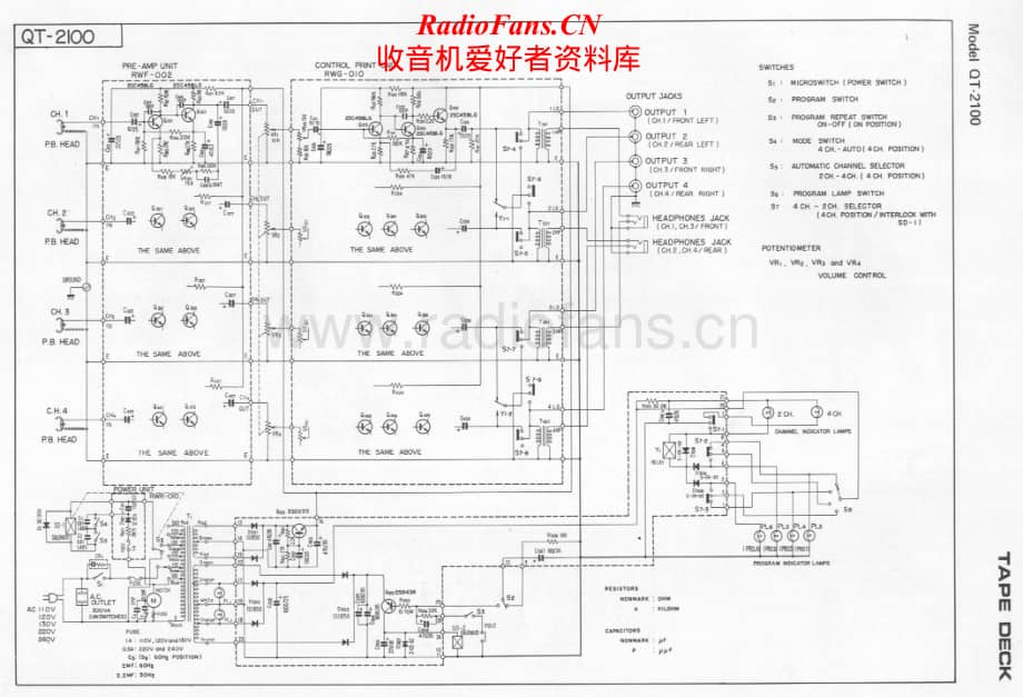 Pioneer-QT-2100-Schematic电路原理图.pdf_第1页