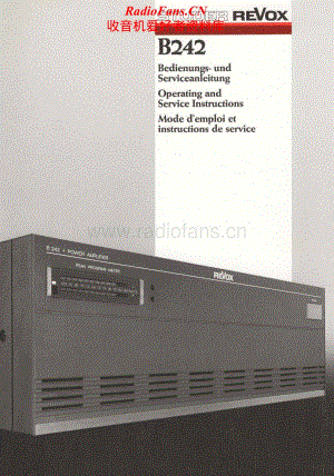 Revox-B-242-Service-Manual-2电路原理图.pdf
