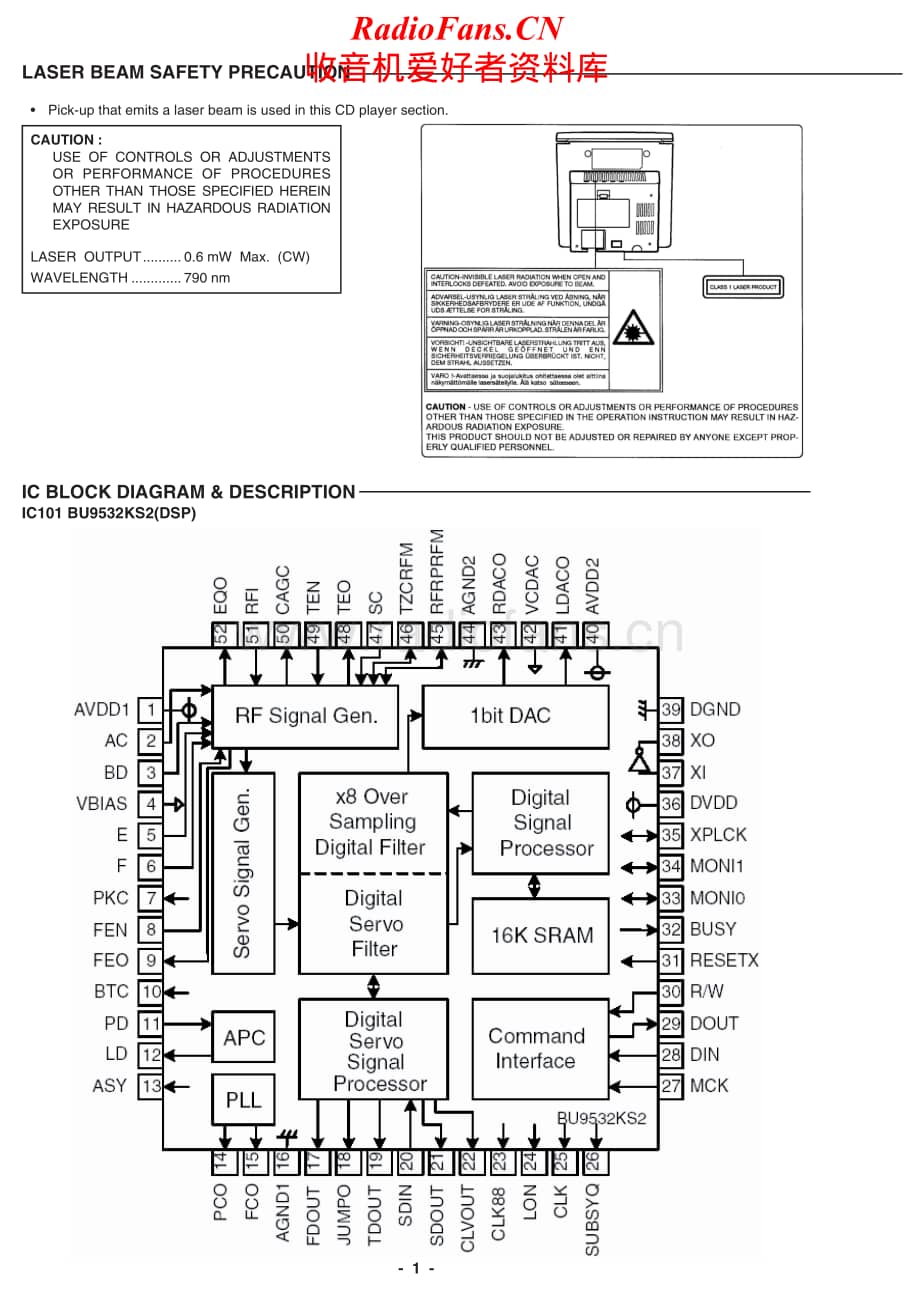 Sanyo-RMD-500-Service-Manual电路原理图.pdf_第2页