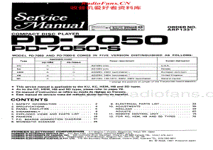 Pioneer-PD-7050S-Service-Manual电路原理图.pdf