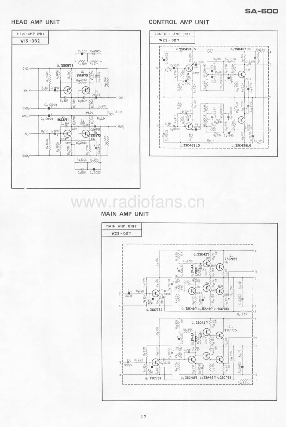 Pioneer-SA-600-Schematic电路原理图.pdf_第3页