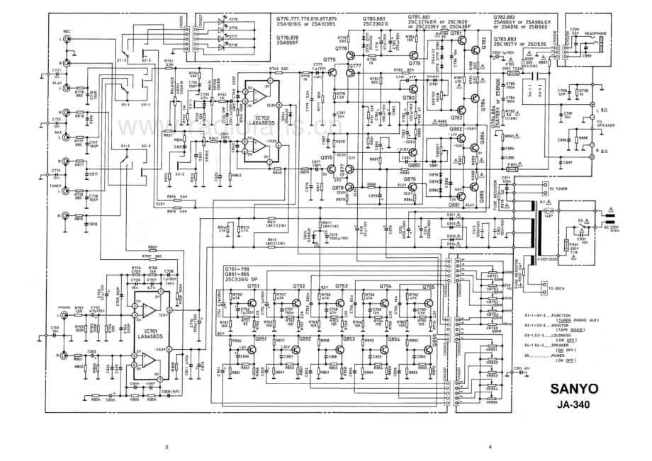 Sanyo-JA-340-Schematic电路原理图.pdf_第3页
