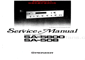 Pioneer-SA-5800-Service-Manual电路原理图.pdf