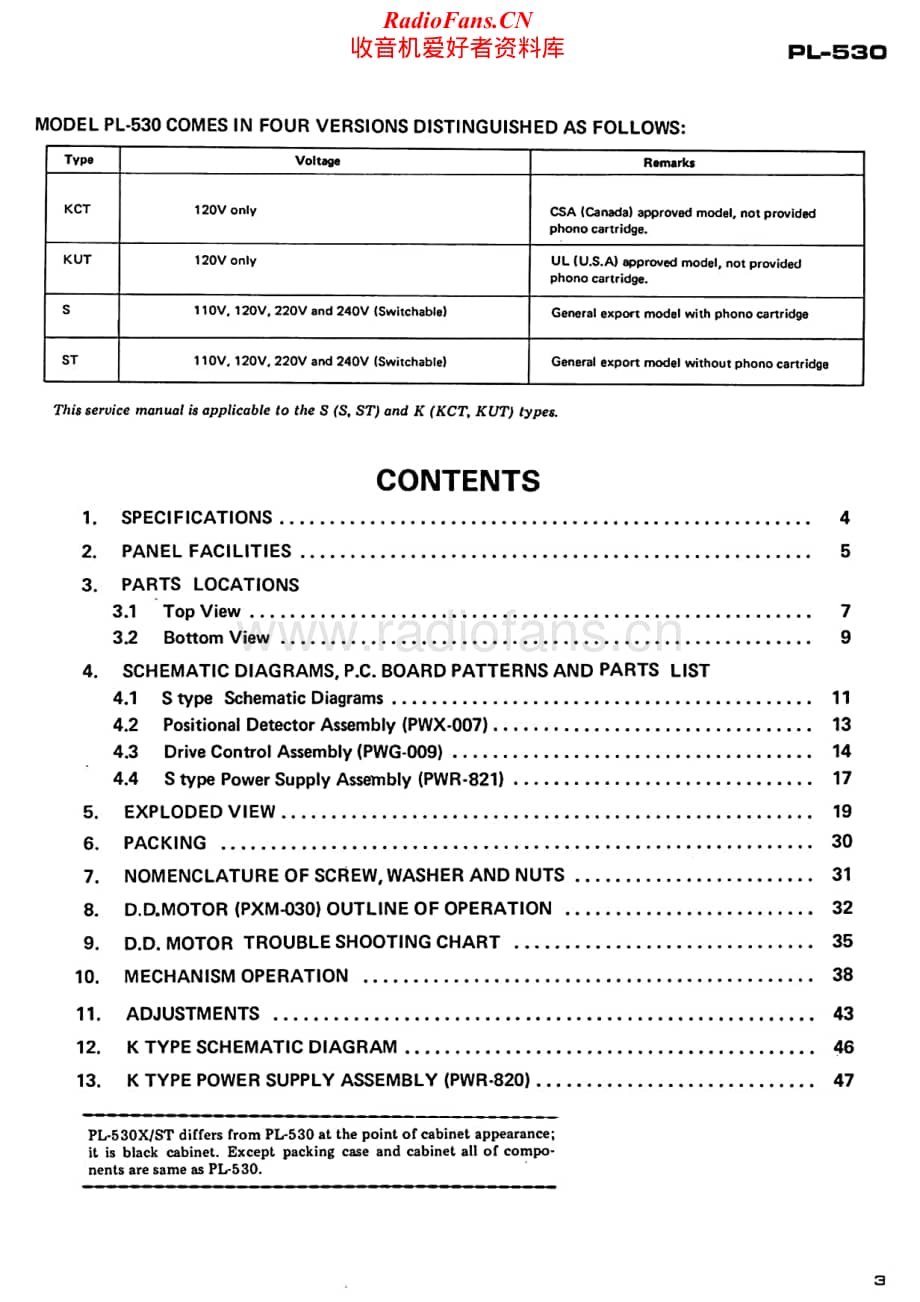 Pioneer-PL-530-Service-Manual电路原理图.pdf_第2页