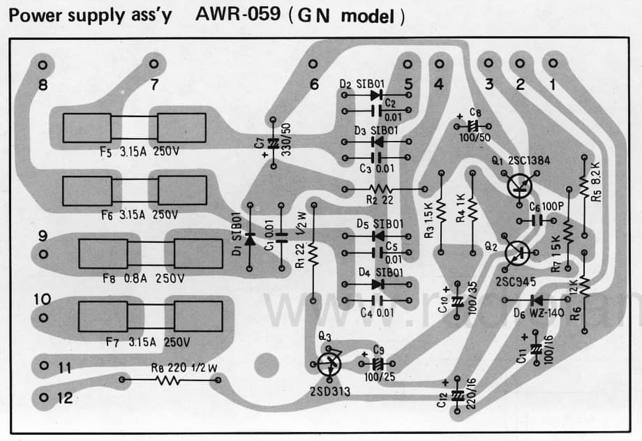 Pioneer-SX-434-Schematic电路原理图.pdf_第3页