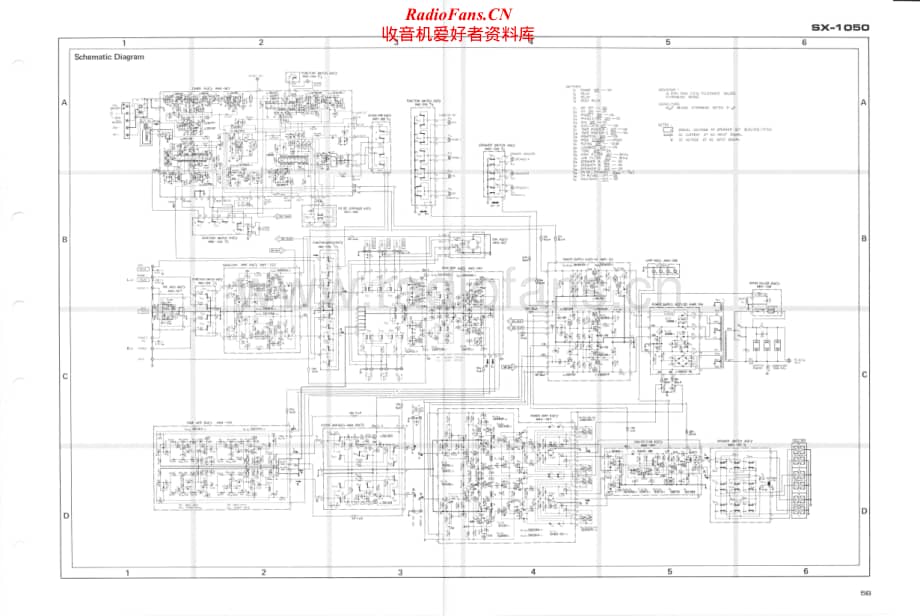Pioneer-SX-1050-Schematic电路原理图.pdf_第1页