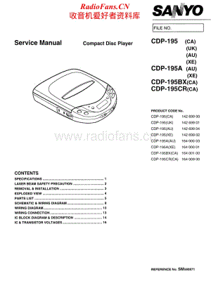 Sanyo-CDP-195-Service-Manual电路原理图.pdf