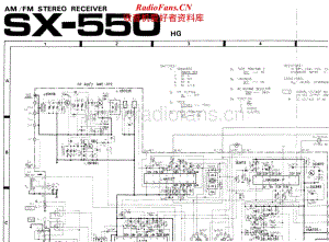 Pioneer-SX-550-Schematic电路原理图.pdf