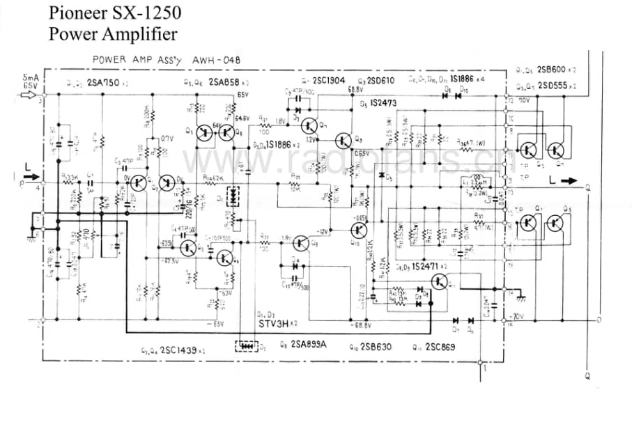 Pioneer-SX-1250-Schematic-2 (1)电路原理图.pdf_第3页