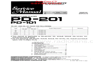 Pioneer-PD-201-Service-Manual电路原理图.pdf