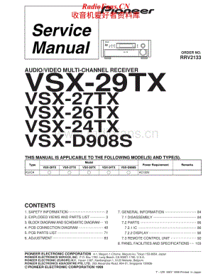 Pioneer-VSX-27TX-Service-Manual电路原理图.pdf
