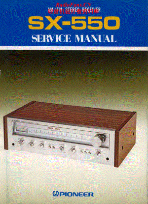 Pioneer-SX-550-Service-Manual电路原理图.pdf