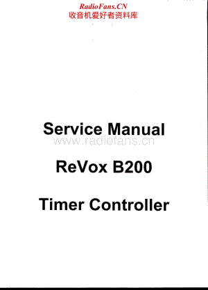 Revox-B-200-Service-Manual电路原理图.pdf