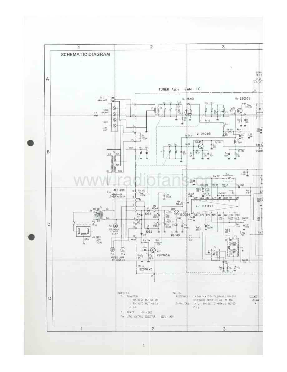 Pioneer-TX-6700-TX-606-Service-Manual电路原理图.pdf_第3页