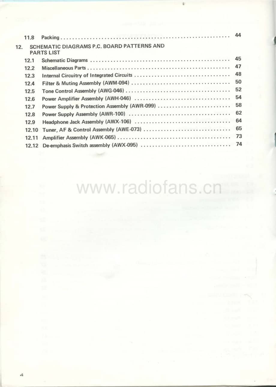 Pioneer-SX-750-Service-Manual电路原理图.pdf_第3页