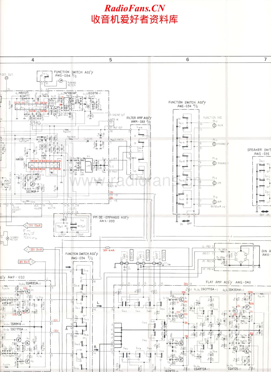 Pioneer-SX-1050-HCU-Schematic电路原理图.pdf_第2页