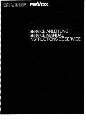 Revox-A-700-Service-Manual电路原理图.pdf