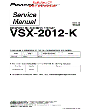 Pioneer-VSX-2012-Service-Manual电路原理图.pdf