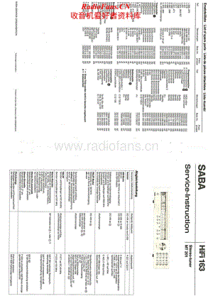 Saba-MT-201-Service-Manual电路原理图.pdf