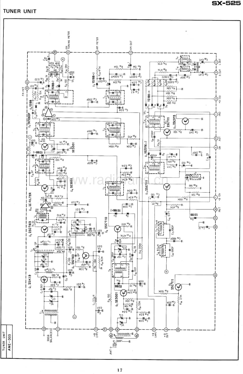 Pioneer-SX-525-Schematic电路原理图.pdf_第3页
