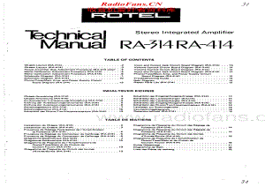 Rotel-RA-314-RA-414-Service-Manual电路原理图.pdf