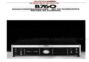 Revox-B-760-Schematic电路原理图.pdf