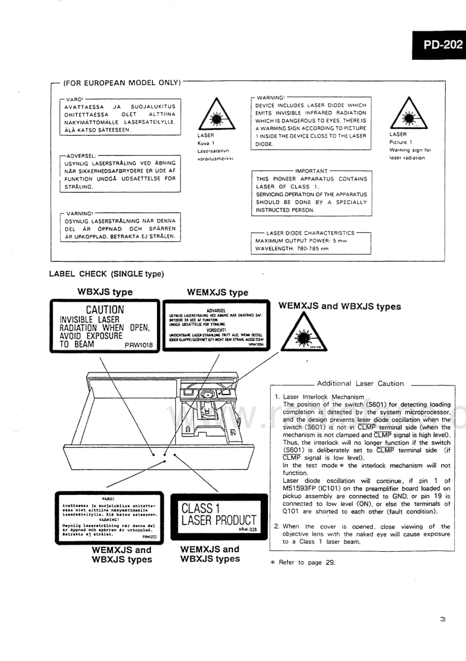 Pioneer-PD-102-Service-Manual电路原理图.pdf_第3页