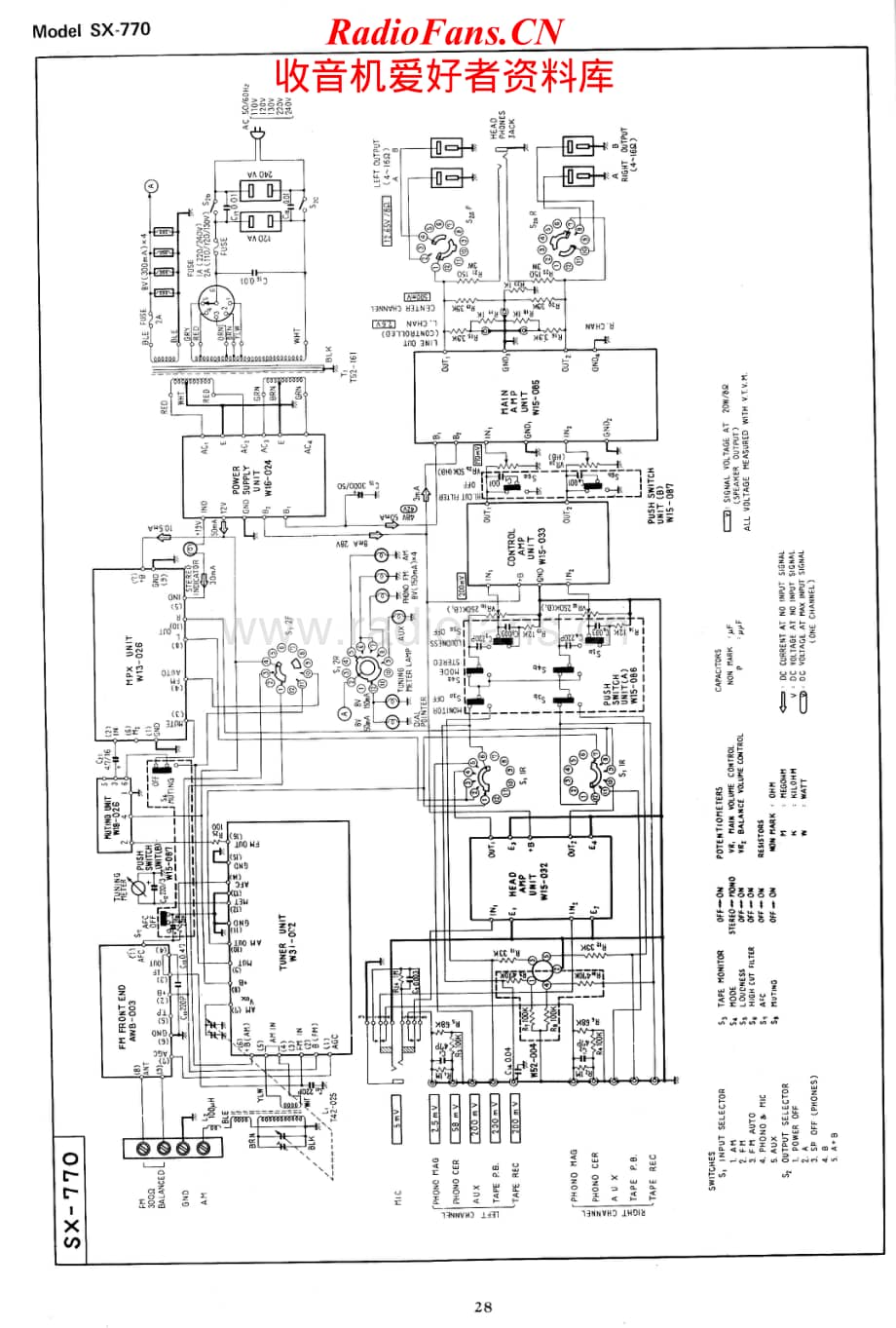 Pioneer-S-X770-Schematic电路原理图.pdf_第2页
