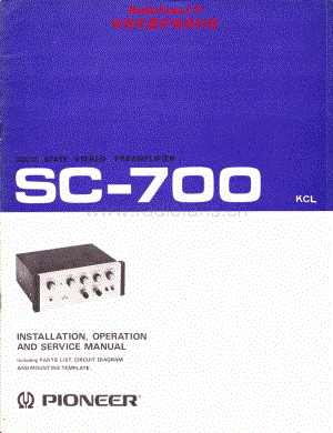 Pioneer-SC-700-Service-Manual电路原理图.pdf