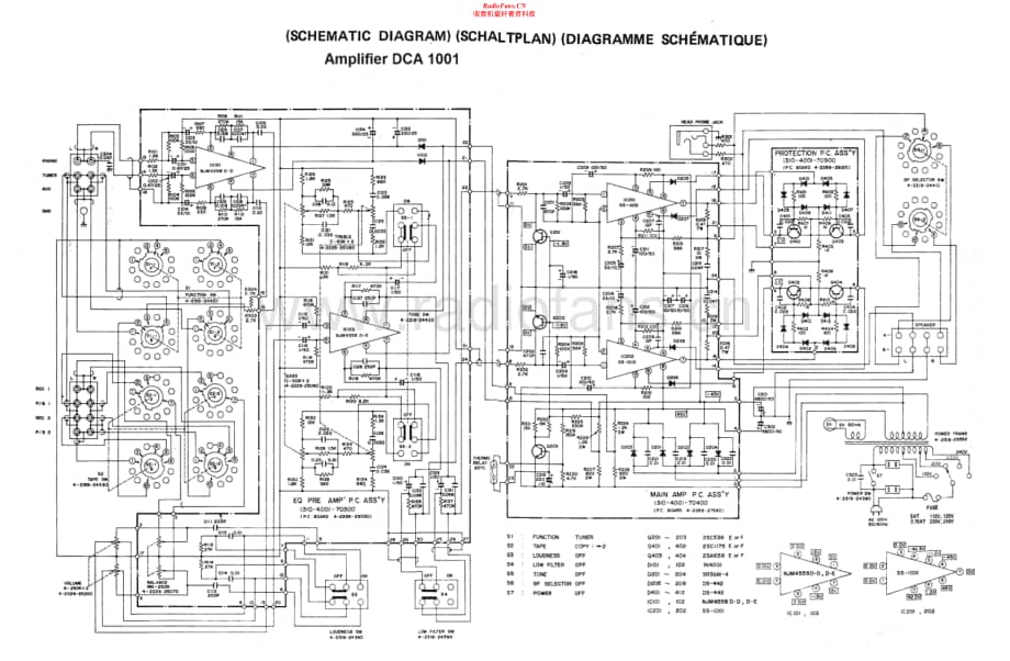 Sanyo-DCA-1001-Schematic电路原理图.pdf_第1页