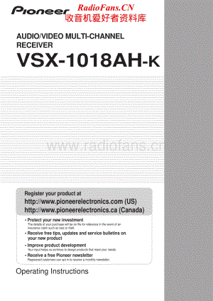 Pioneer-VSX-1018AH-Service-Manual电路原理图.pdf