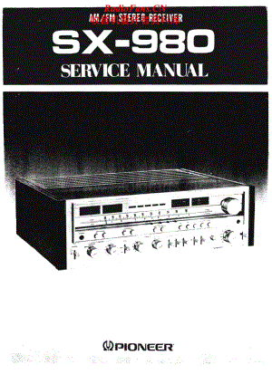 Pioneer-SX-980-Service-Manual电路原理图.pdf