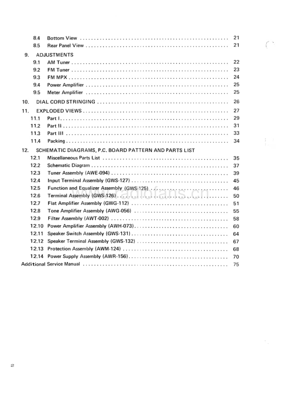 Pioneer-SX-980-Service-Manual电路原理图.pdf_第3页