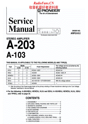 Pioneer-A-103-Service-Manual电路原理图.pdf