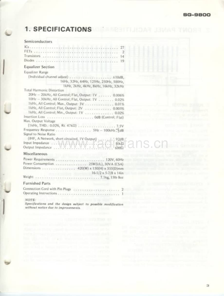 Pioneer-SG-9800-Service-Manual电路原理图.pdf_第3页