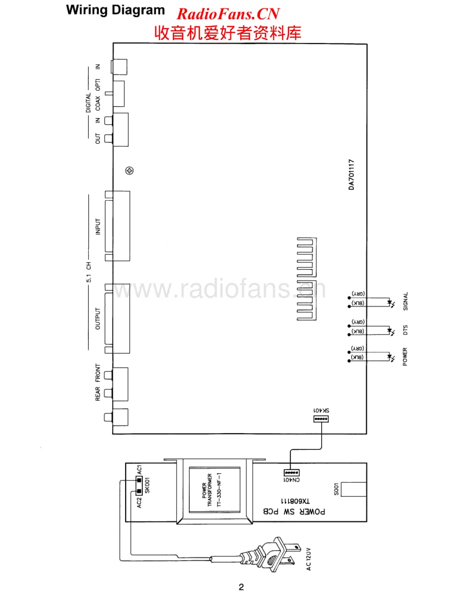 Rotel-RDA-985-Service-Manual电路原理图.pdf_第2页