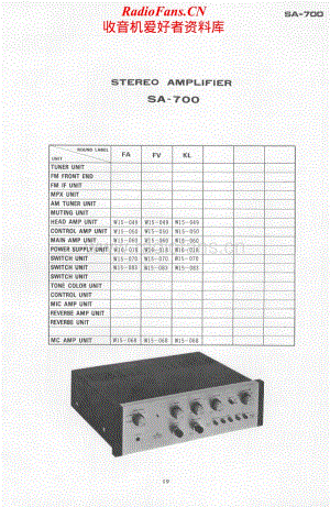 Pioneer-SA-700-Schematic电路原理图.pdf