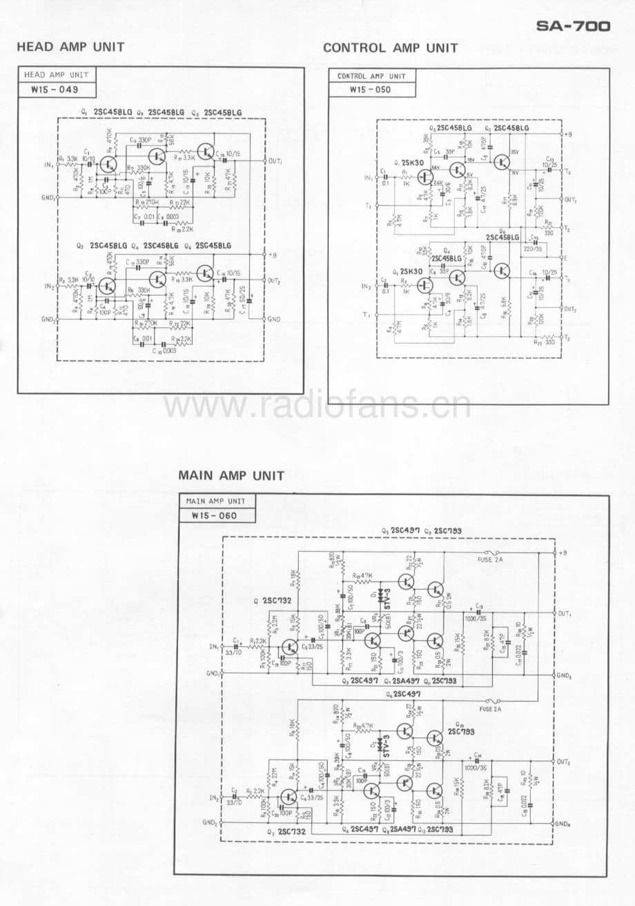 Pioneer-SA-700-Schematic电路原理图.pdf_第3页