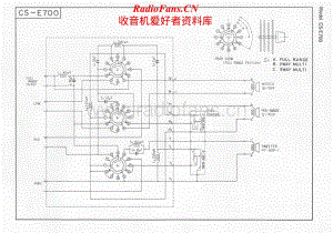 Pioneer-CSE-700-Schematic电路原理图.pdf