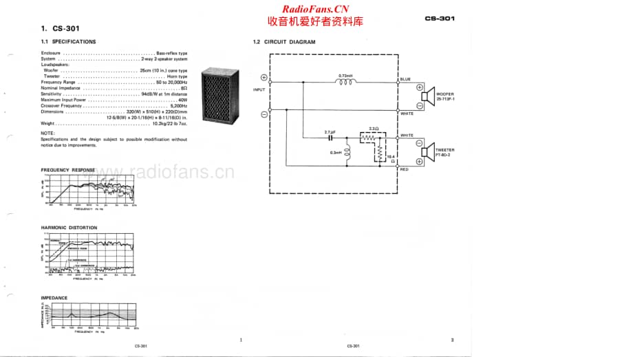 Pioneer-CS-301-CS-701-CS-801-CS-901-Service-Manual电路原理图.pdf_第2页