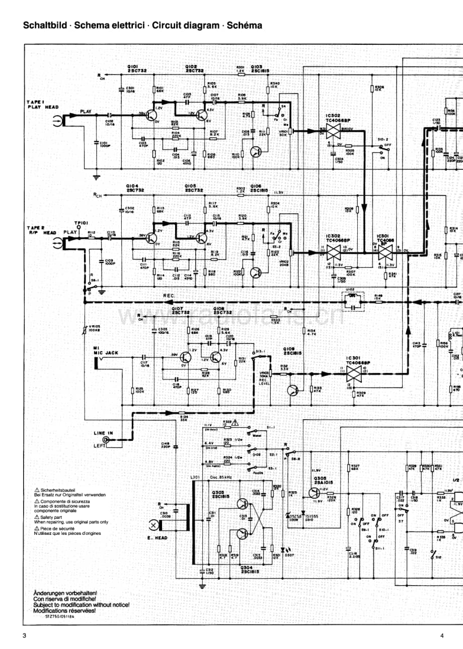 Saba-CD950-Service-Manual电路原理图.pdf_第3页