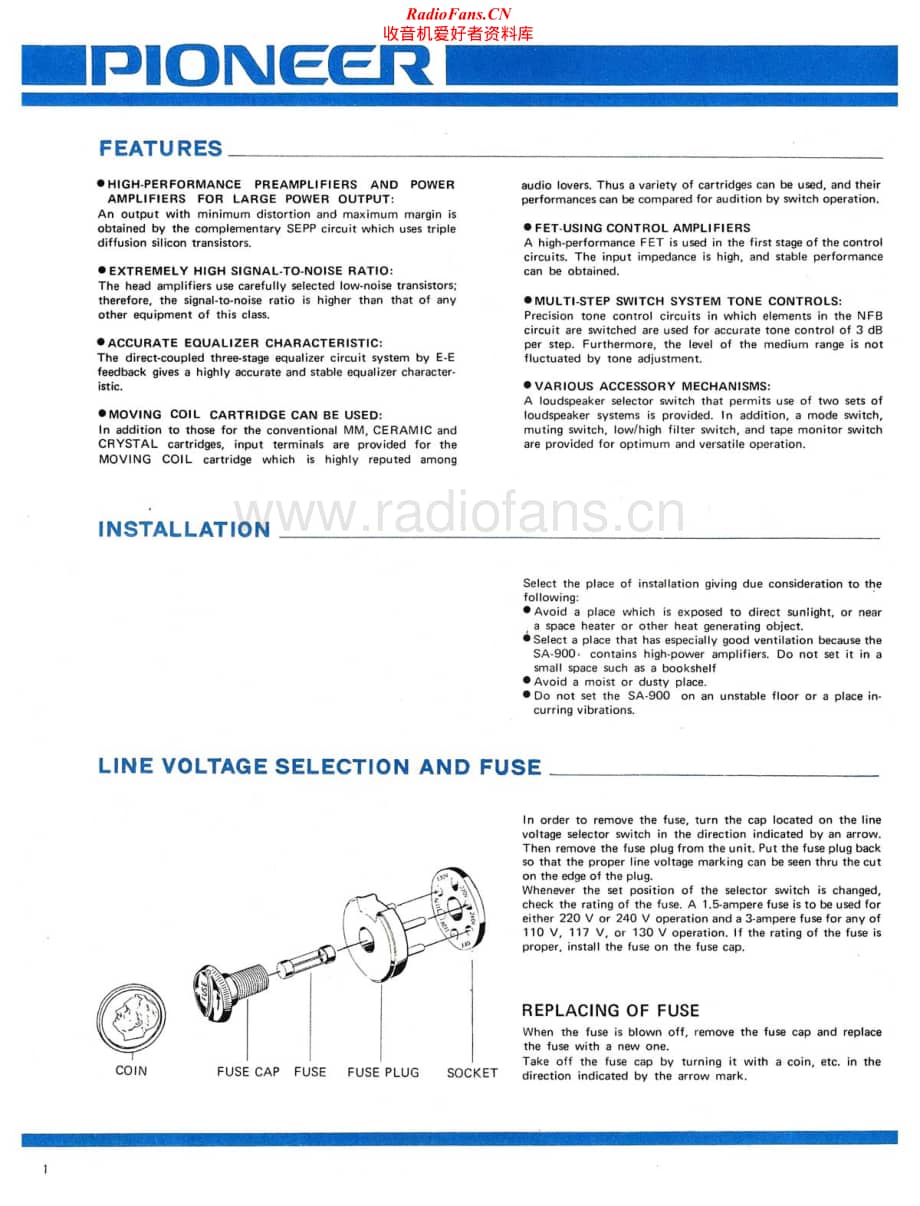 Pioneer-SA-900-Service-Manual电路原理图.pdf_第2页
