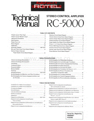 Rotel-RC-5000-Service-Manual电路原理图.pdf