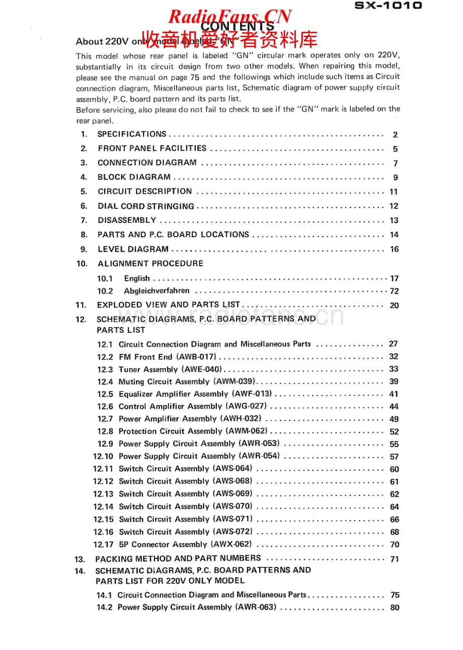 Pioneer-SX-1010-Service-Manual (1)电路原理图.pdf_第2页