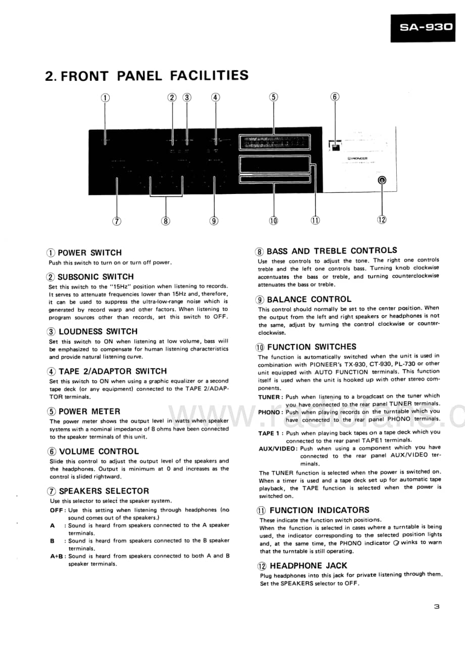 Pioneer-SA-930-Service-Manual电路原理图.pdf_第3页
