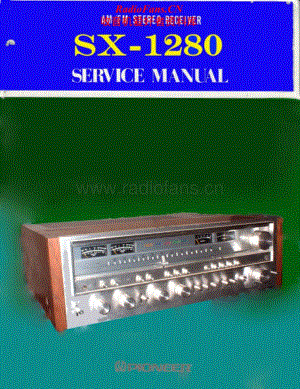 Pioneer-SX-1280-Service-Manual电路原理图.pdf