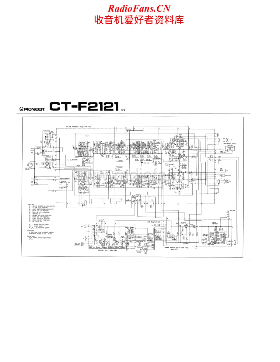 Pioneer-CTF-2121-Schematic电路原理图.pdf_第1页